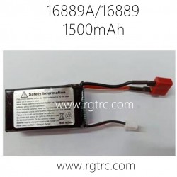 HBX 16889A Pro Parts Li-PO Soft Pack 7.4 1500mAH 30C Battery