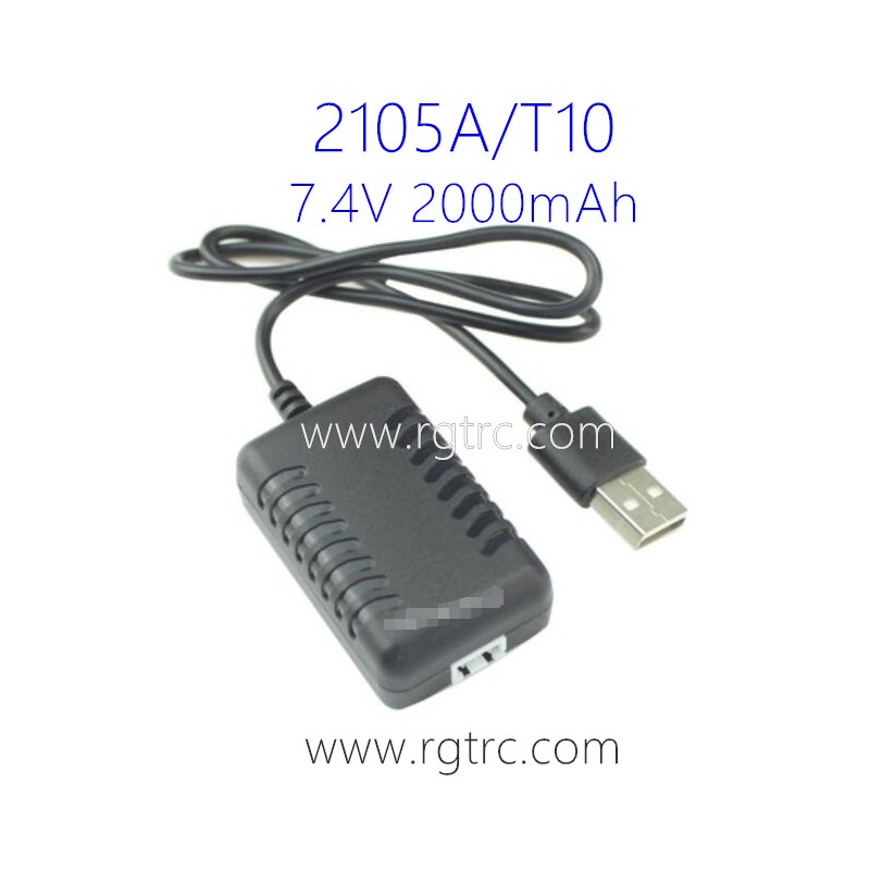 HAIBOXING 2105A T10 Upgrade Parts 7.4V 2000MaH USB Charger for Brushless