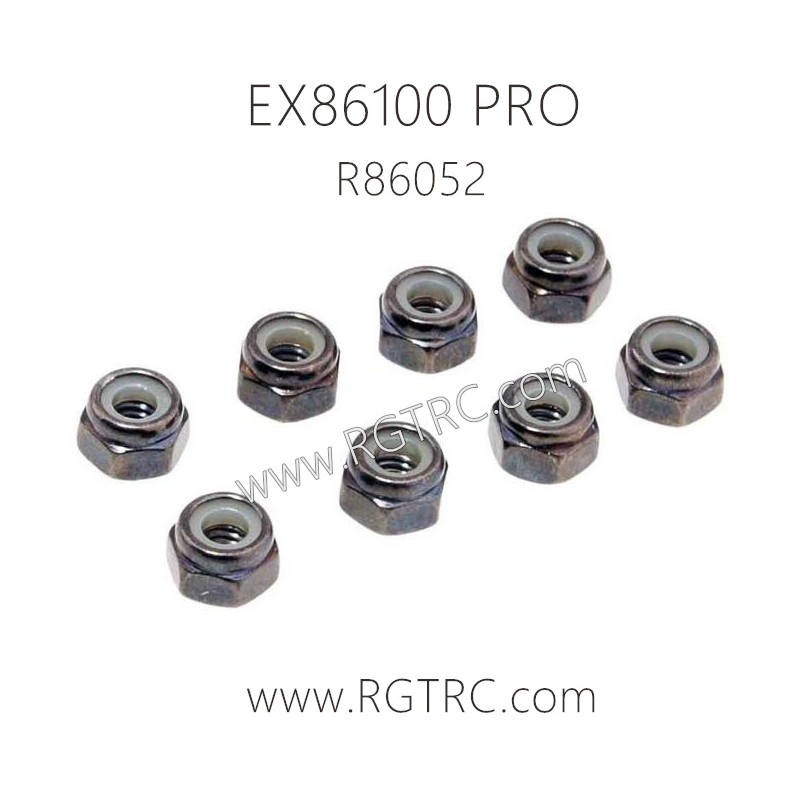 RGT EX86100 PRO Parts R86052 M4 Nuts