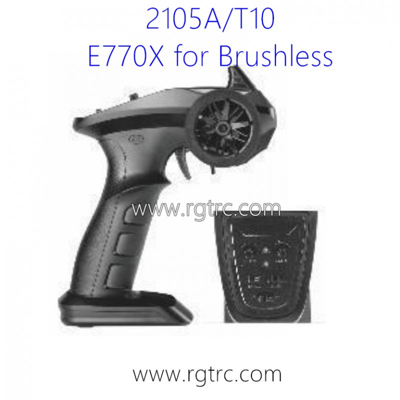 HAIBOXING 2105A RC Truck Parts E770X Brushless Transmitter