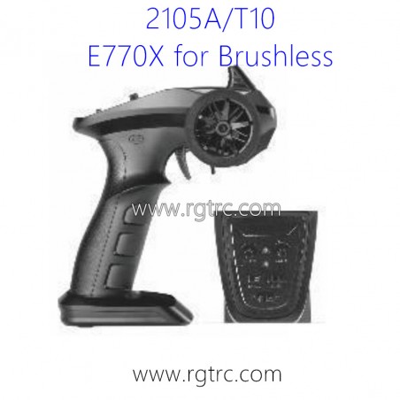 HAIBOXING 2105A RC Truck Parts E770X Brushless Transmitter