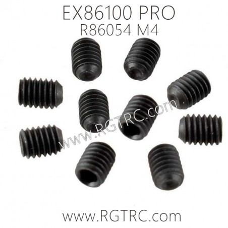 RGT EX86100 PRO Parts R86054 M4x4 Hexagon socket Screw