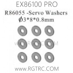 RGT EX86100 PRO Parts R86055 Servo Washers