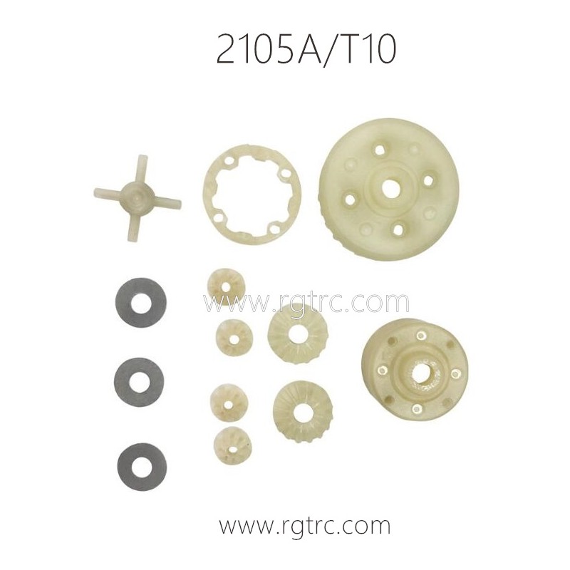 HBX 2105A T10 RC Car Parts M21013 Differential Gear Kit Plastic