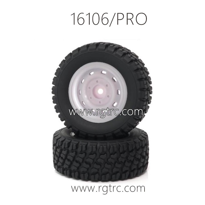 SUCHIYU 16106 Pro 1/16 RC Truck Parts White Wheel 6035 82mm