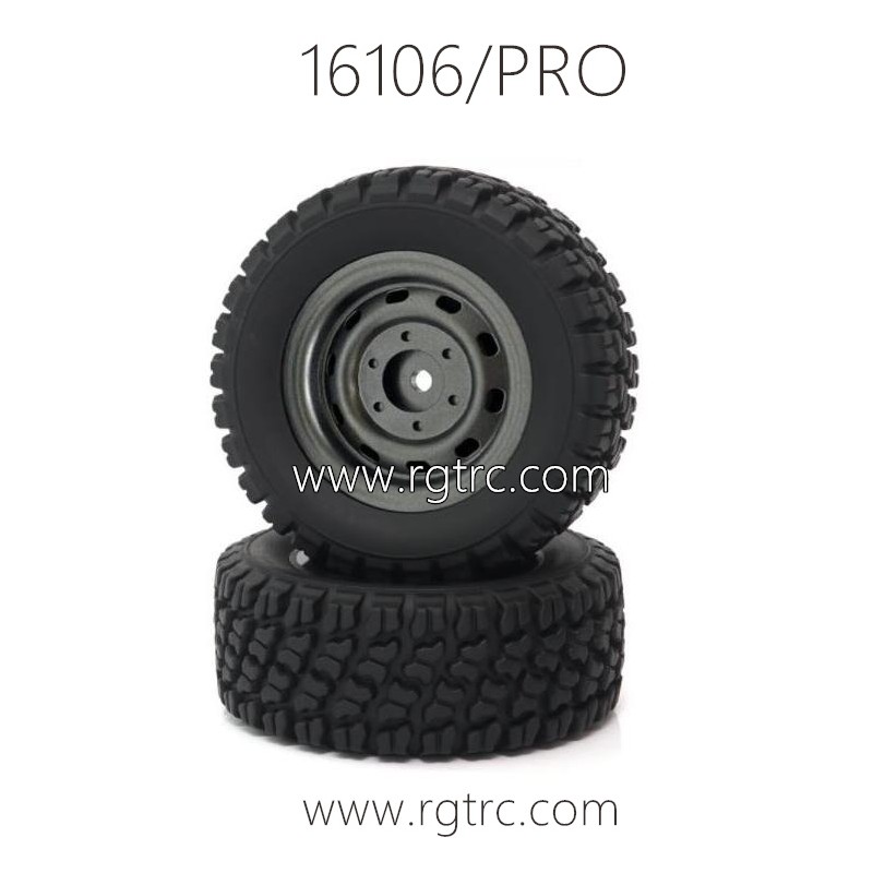 SUCHIYU 16106 Pro 1/16 RC Truck Parts Tires 6035 Grey 82mm