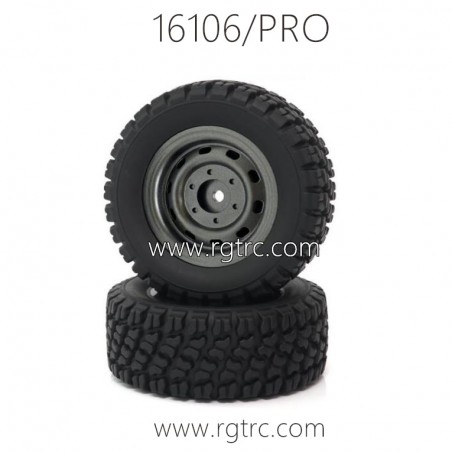 SUCHIYU 16106 Pro 1/16 RC Truck Parts Tires 6035 Grey 82mm