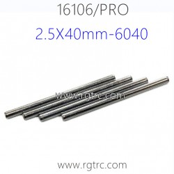 SUCHIYU 16106 Pro 1/16 RC Truck Parts Shaft 2.5X40mm 6040