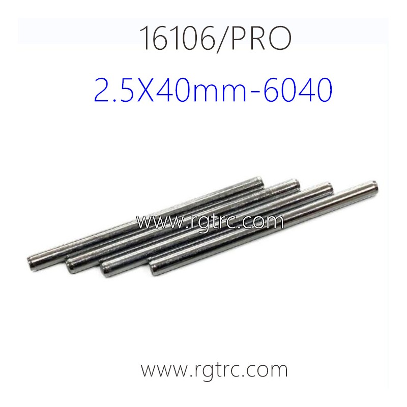 SUCHIYU 16106 Pro 1/16 RC Truck Parts Shaft 2.5X40mm 6040