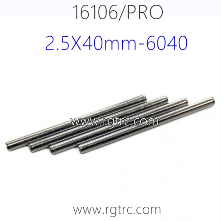 SUCHIYU 16106 Pro 1/16 RC Truck Parts Shaft 2.5X40mm 6040