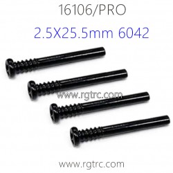 SUCHIYU 16106 Pro 1/16 RC Truck Parts Screw 2.5X25.5mm 6042