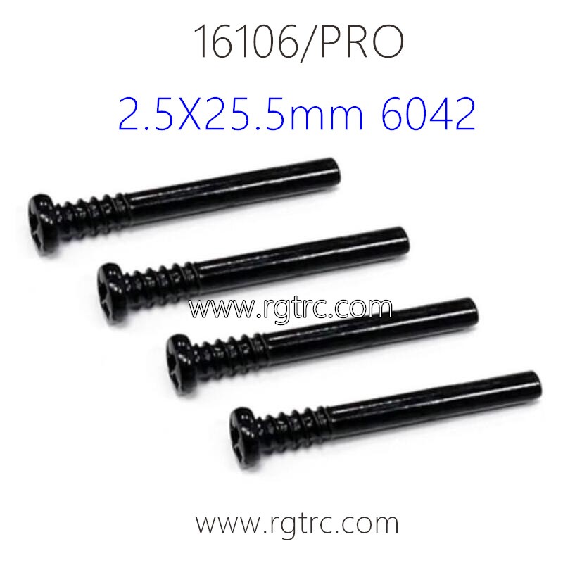 SUCHIYU 16106 Pro 1/16 RC Truck Parts Screw 2.5X25.5mm 6042