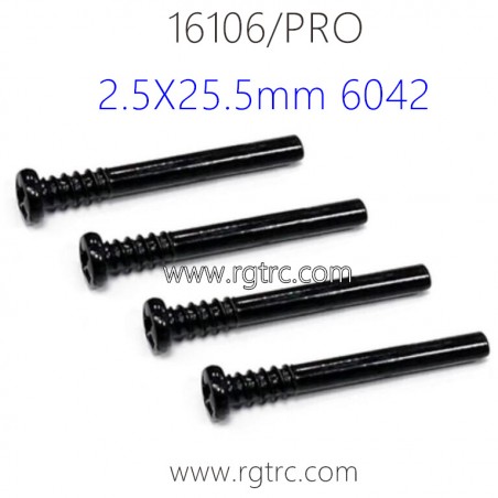 SUCHIYU 16106 Pro 1/16 RC Truck Parts Screw 2.5X25.5mm 6042