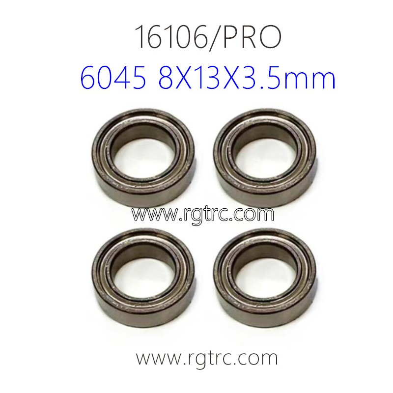 SUCHIYU 16106 Pro 1/16 RC Truck Parts Ball Bearing 8X13X3.5mm 6045