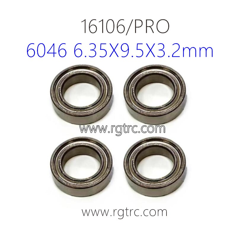 SUCHIYU 16106 Pro 1/16 RC Truck Parts Ball Bearing 6.35X9.5X3.2mm 6046 SUCHIYU 16106 Pro 1/16 RC Truck Parts Ball Bearing 6.35X9.5X3.2mm 6046