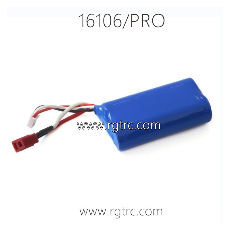 SUCHIYU 16106 Pro 1/16 RC Truck Parts 18650 Battery 7.4V 1300mAh 6051