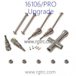 SUCHIYU 16106 Pro Upgrade Metal Drive Shaft (Front+Rear)