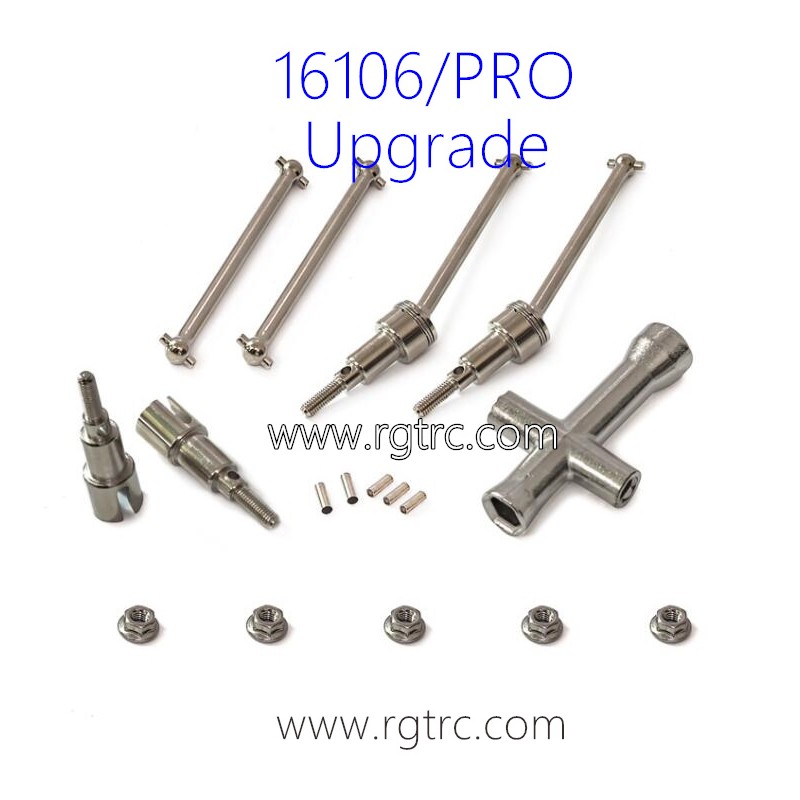 SUCHIYU 16106 Pro Upgrade Metal Drive Shaft (Front+Rear)