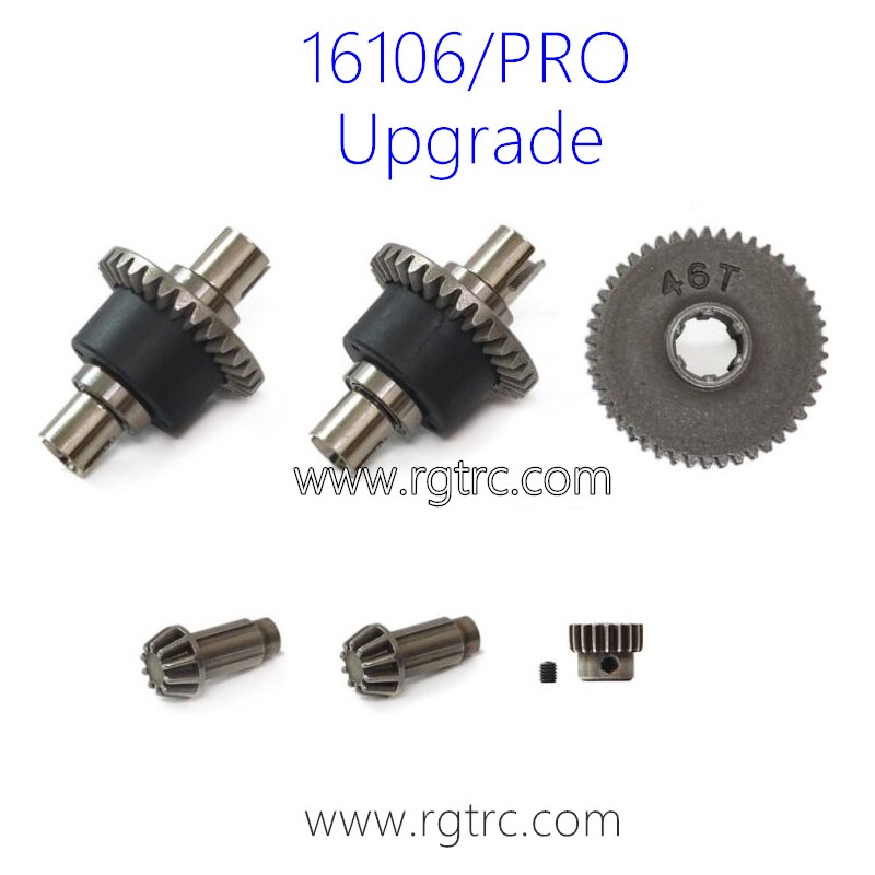 SUCHIYU 16106 RC Car Upgrade Differential+Main Gear+Motor Gear For Brushless
