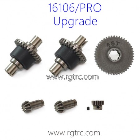 SUCHIYU 16106 RC Car Upgrade Differential+Main Gear+Motor Gear For Brushless
