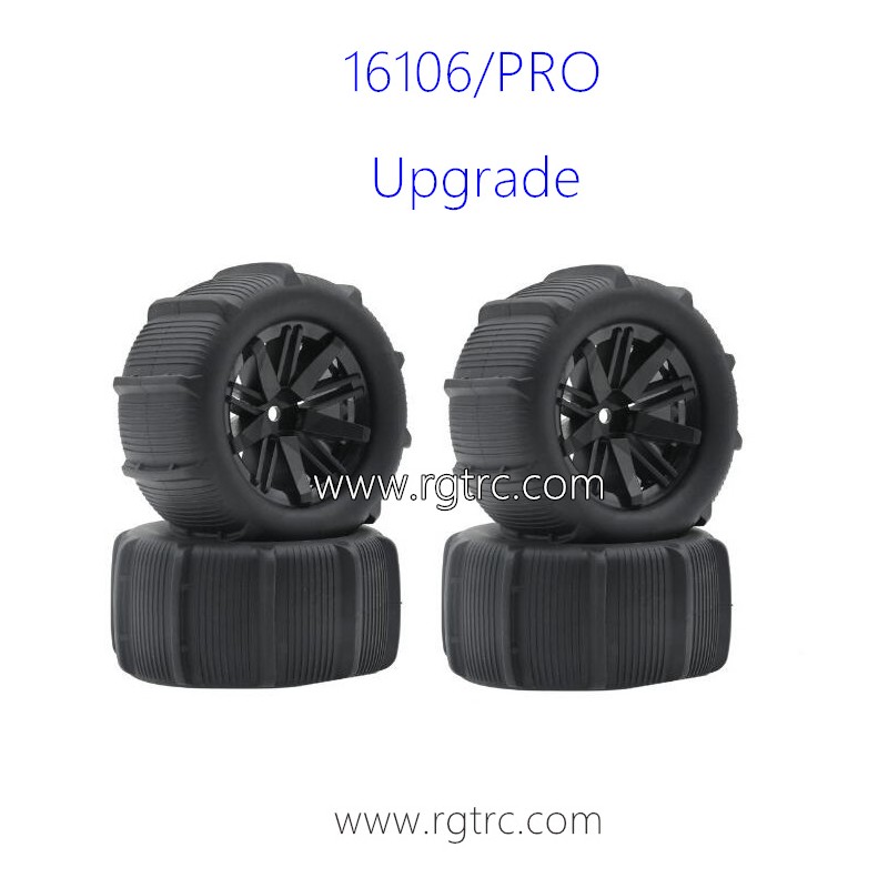 SCY 16106 Pro RC Car Parts Upgrade Sand Tire 6324 4PCS