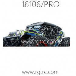 SCY 16106 Pro RC Car Parts Car Body Shell Kit
