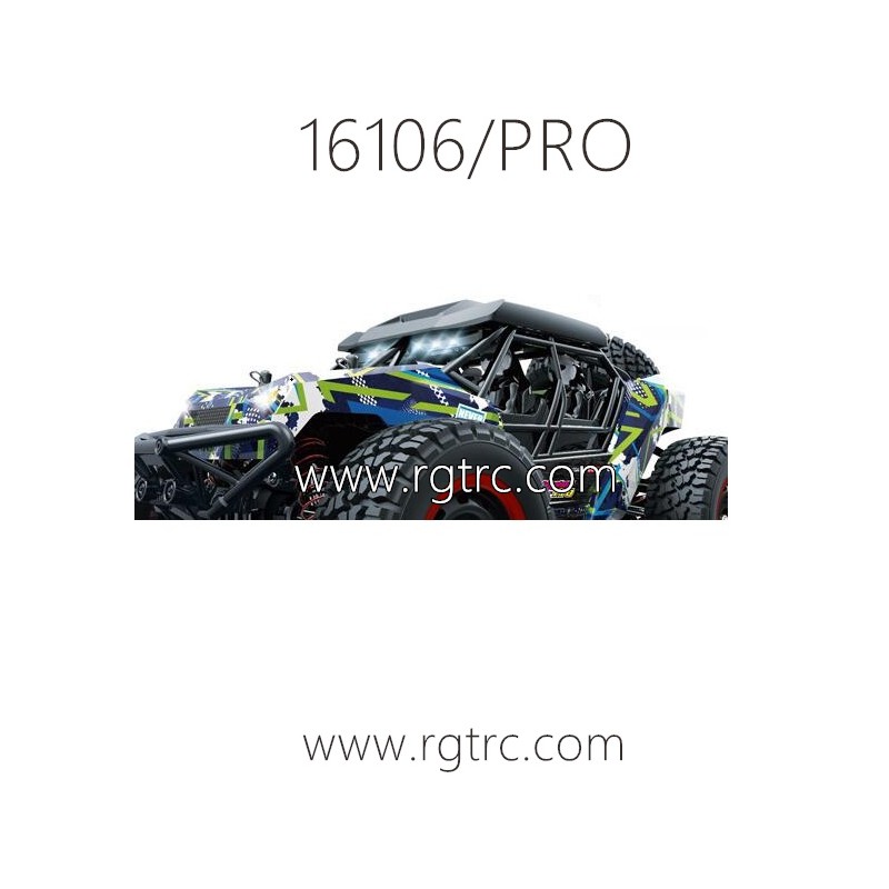 SCY 16106 Pro RC Car Parts Car Body Shell Kit