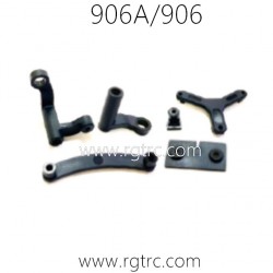 HBX 906A 1/12 RC Car Parts Steering Post, Steering Ackerman Plate+Servo Mount 90106