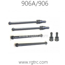 HBX 906A 1/12 RC Car Parts Front Rear Drive Shafts+ Wheel Shafts