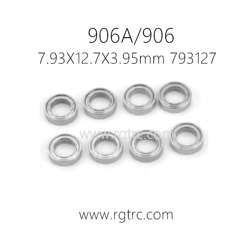 HBX 906A 906 1/12 RC Car Parts Bearing 7.93X12.7X3.95mm 793127