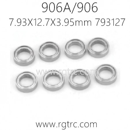 HBX 906A 906 1/12 RC Car Parts Bearing 7.93X12.7X3.95mm 793127