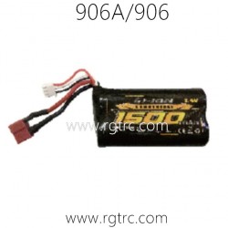 HBX 906 1/12 RC Truck Parts 7.4V 1500mAh Battery 90129