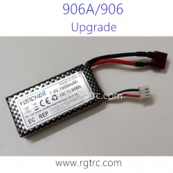 HBX 906A 1/12 RC Truck Upgrade Parts Li-PO Battery 7.4V 1600mAh T2119