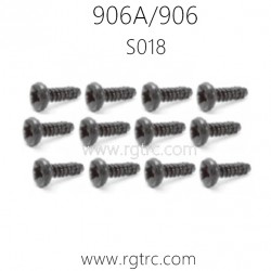 HAIBOXING 906A 906 Parts Pan head self-tapping Screws PBHO2.6X8mm S018