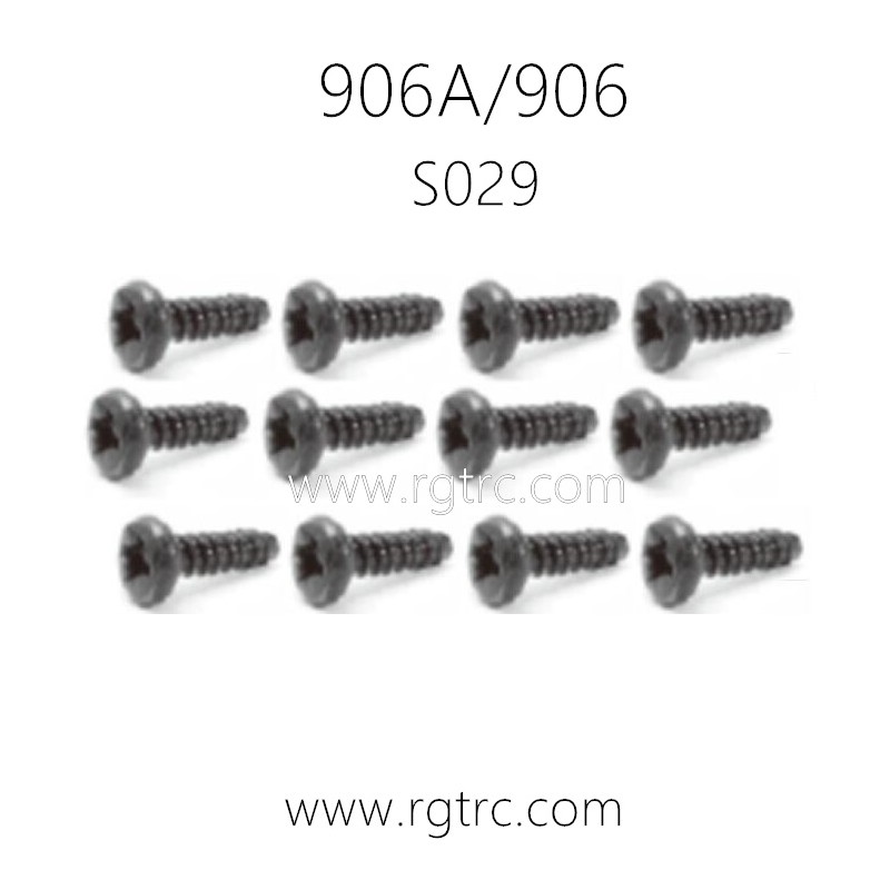 HAIBOXING 906A 906 Parts Pan head self-tapping Screws PBHO2.6X10mm S029