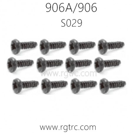 HAIBOXING 906A 906 Parts Pan head self-tapping Screws PBHO2.6X10mm S029