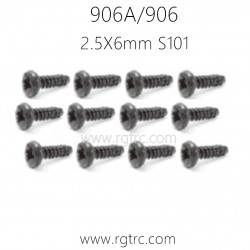 HAIBOXING 906A 906 Parts Flat head Screws 2.5X6mm S101