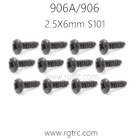 HAIBOXING 906A 906 Parts Flat head Screws 2.5X6mm S101