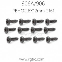 HAIBOXING 906A 906 Parts Pan head self-tapping Screws PBHO2.6X12mm S161