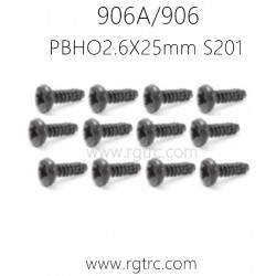 HAIBOXING 906A 906 Parts Pan Head self-tapping Screws PBHO2.6X25mm S201