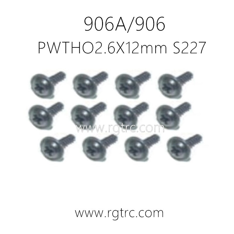 HAIBOXING 906A 906 Parts Flange self-tapping screws PWTHO2.6X12mm S227