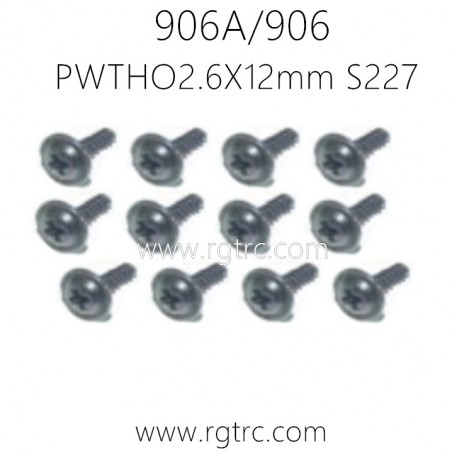 HAIBOXING 906A 906 Parts Flange self-tapping screws PWTHO2.6X12mm S227