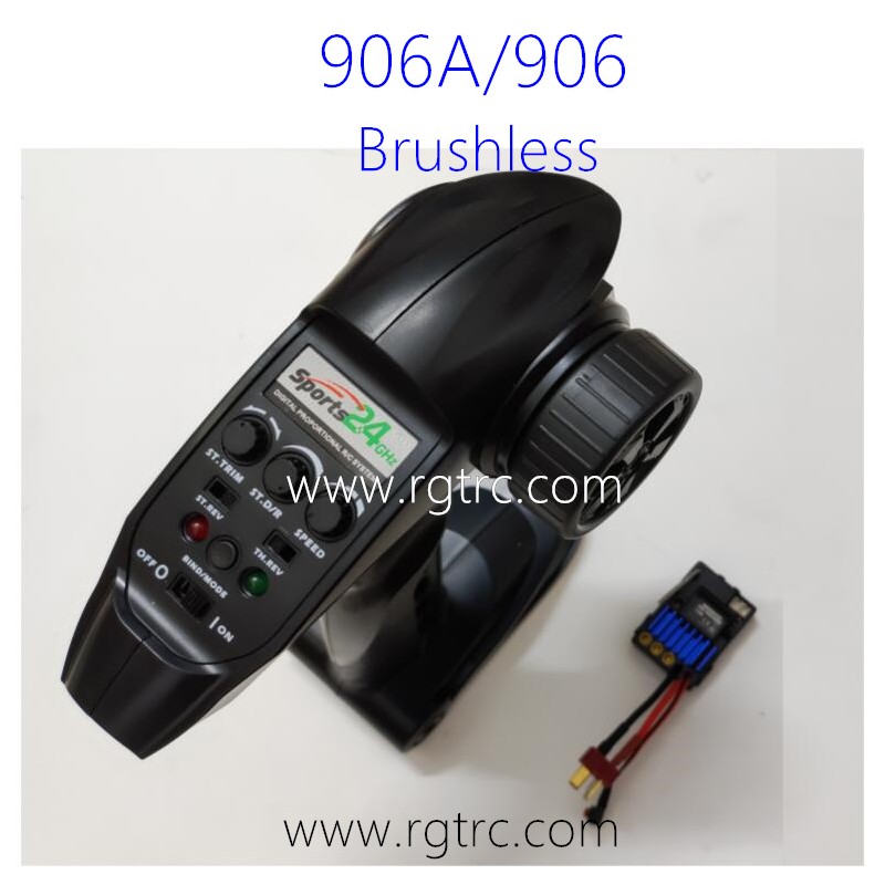 HAIBOXING 906A Parts Brushless Transmitter E770C+ESC 90208
