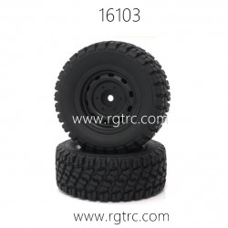 SUCHIYU 16103 Pro RC Car Parts Wheel 6035 Black 82mm