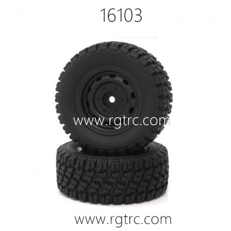 SUCHIYU 16103 Pro RC Car Parts Wheel 6035 Black 82mm
