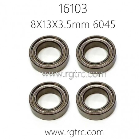 SCY 16103 Parts Ball Bearing 8X13X3.5mm 6045