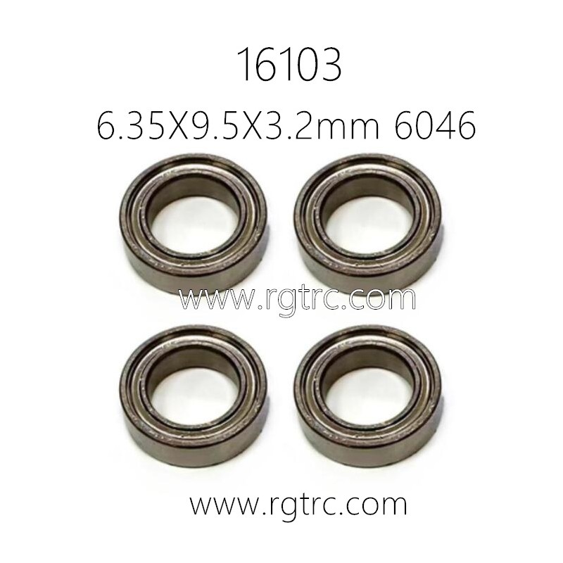 SCY 16103 Parts Ball Bearing 6.35X9.5X3.2mm 6046