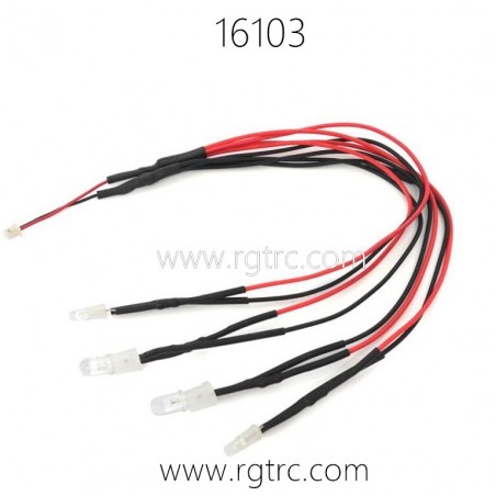 SCY 16103 RC Car Parts Front Light 6055