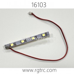 SCY 16103 GANTRY RC Car Parts Front Face Light Group 6061