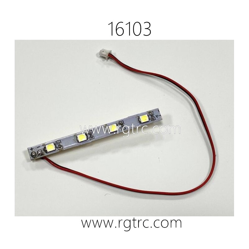 SCY 16103 GANTRY RC Car Parts Front Face Light Group 6061